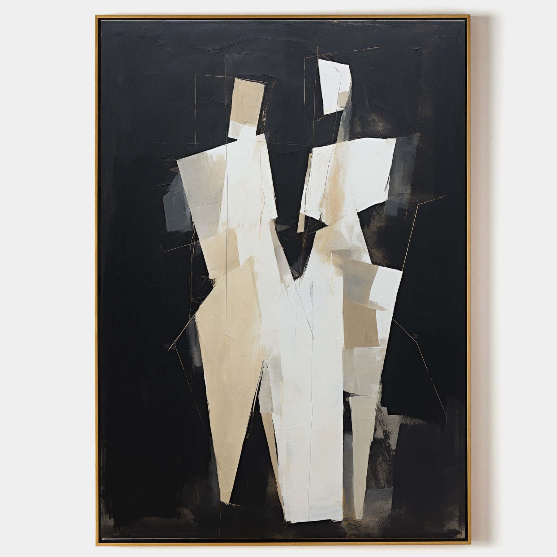 Contemporary Minimalist Art Painting hand - painted #HM164-Homemural