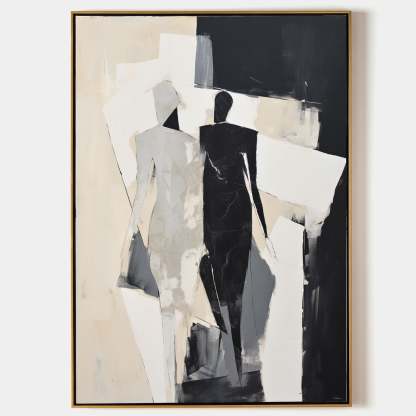 Contemporary Minimalist Art Painting hand - painted #HM144-Homemural