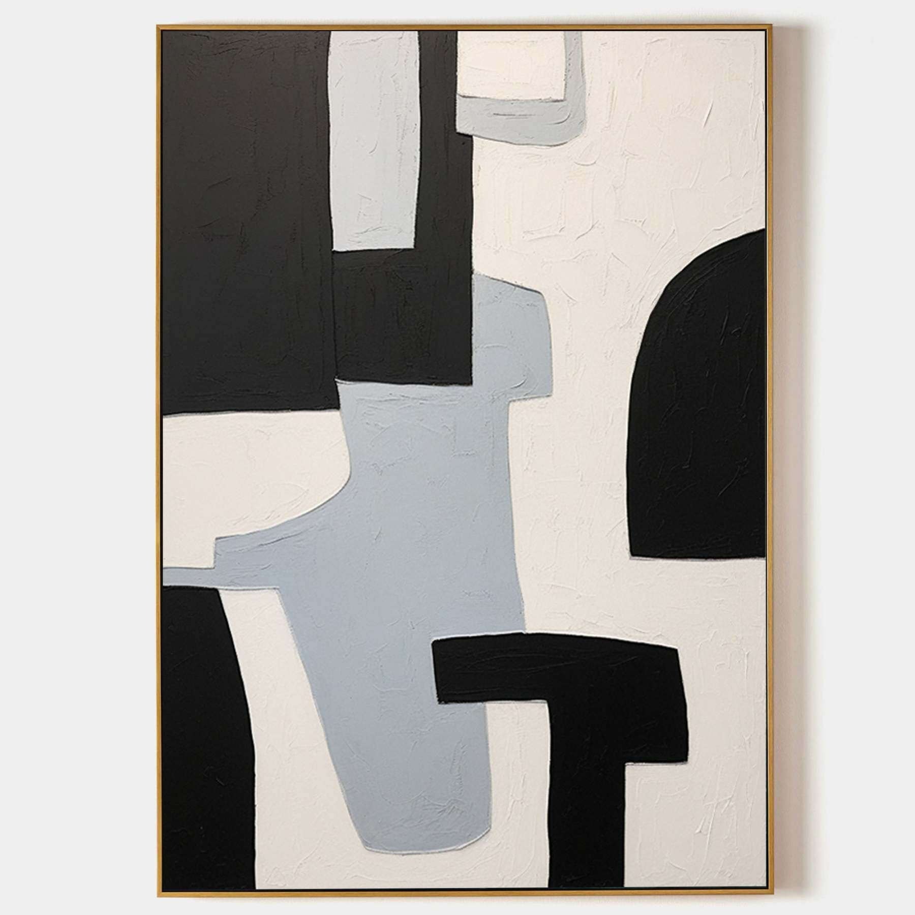 Contemporary Minimalist Art Painting hand - painted #HM130