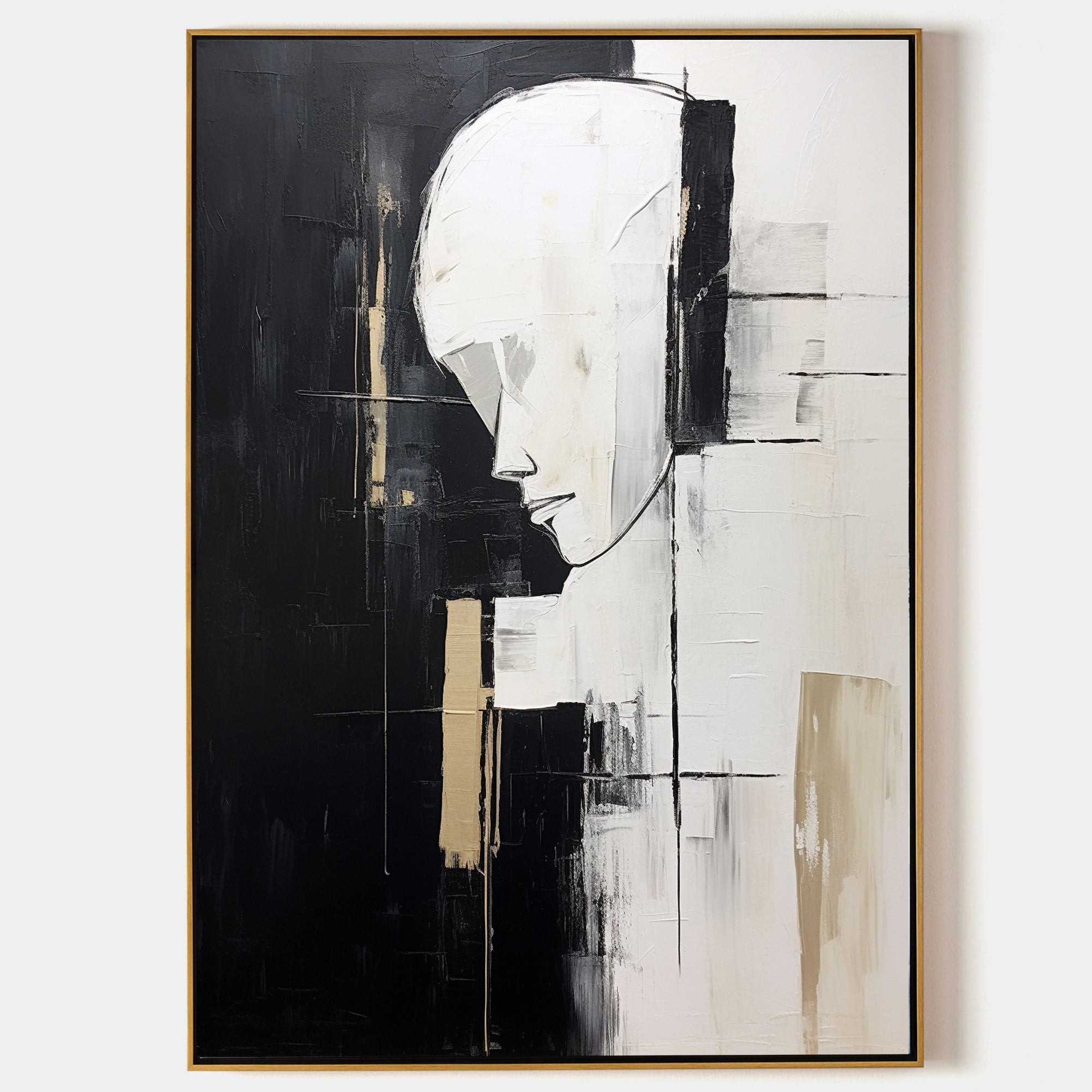 Contemporary Minimalist Art Painting hand - painted #HM150-Homemural