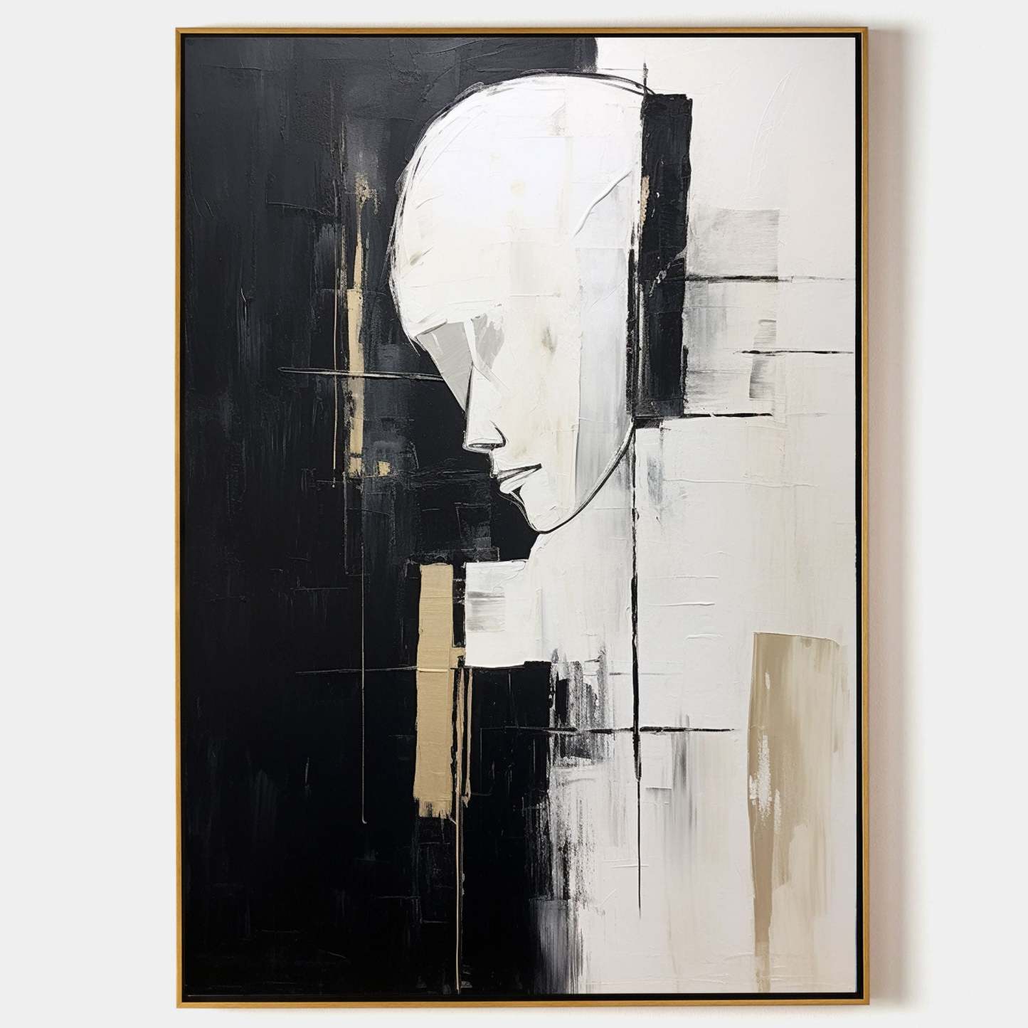 Contemporary Minimalist Art Painting hand - painted #HM150-Homemural