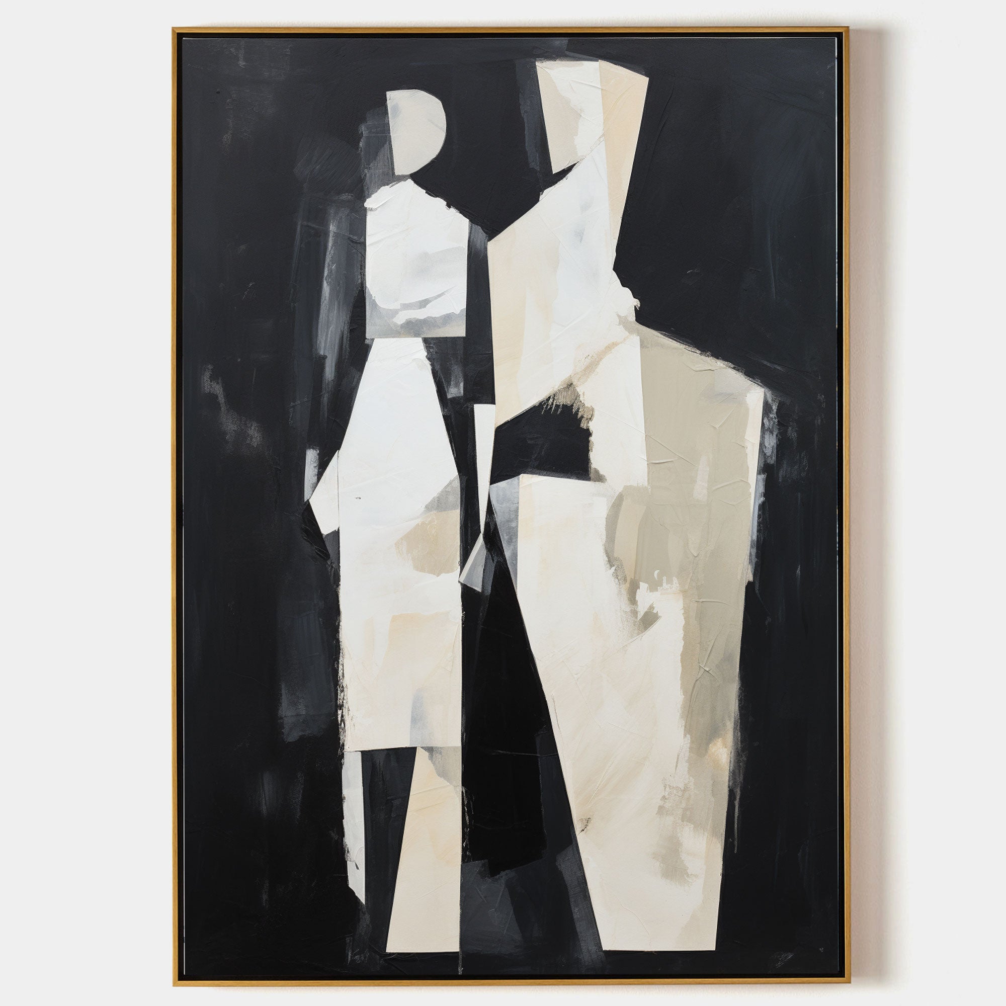 Contemporary Minimalist Art Painting hand - painted #HM583