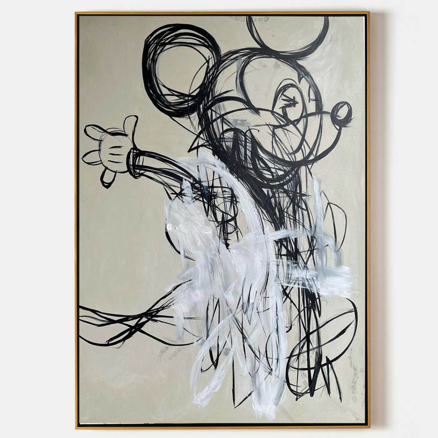 Pop Art Painting hand - painted #HM357-Homemural