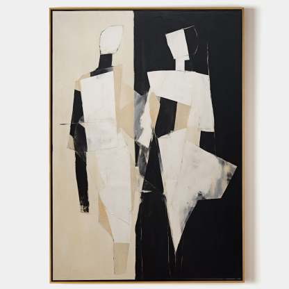 Contemporary Minimalist Art Painting hand - painted #HM136-Homemural