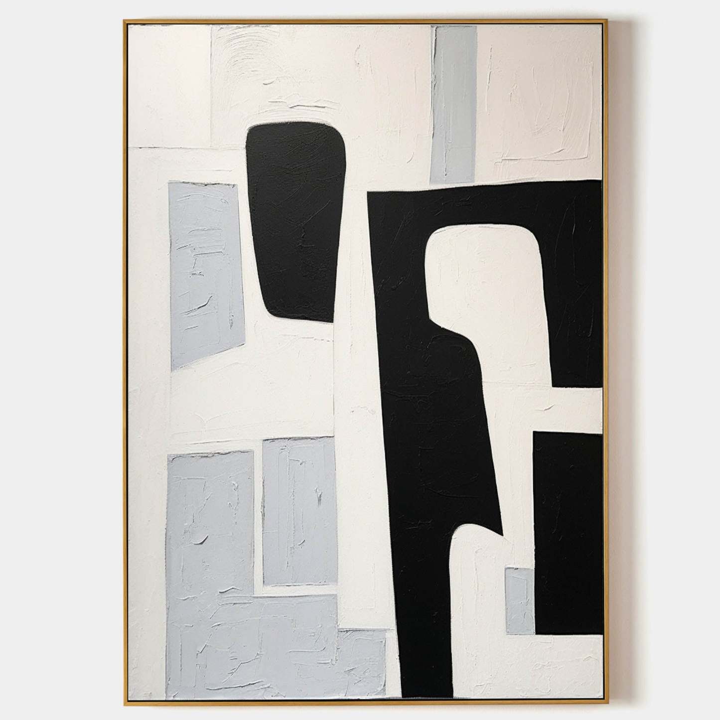 Contemporary Minimalist Art Painting hand - painted #HM160