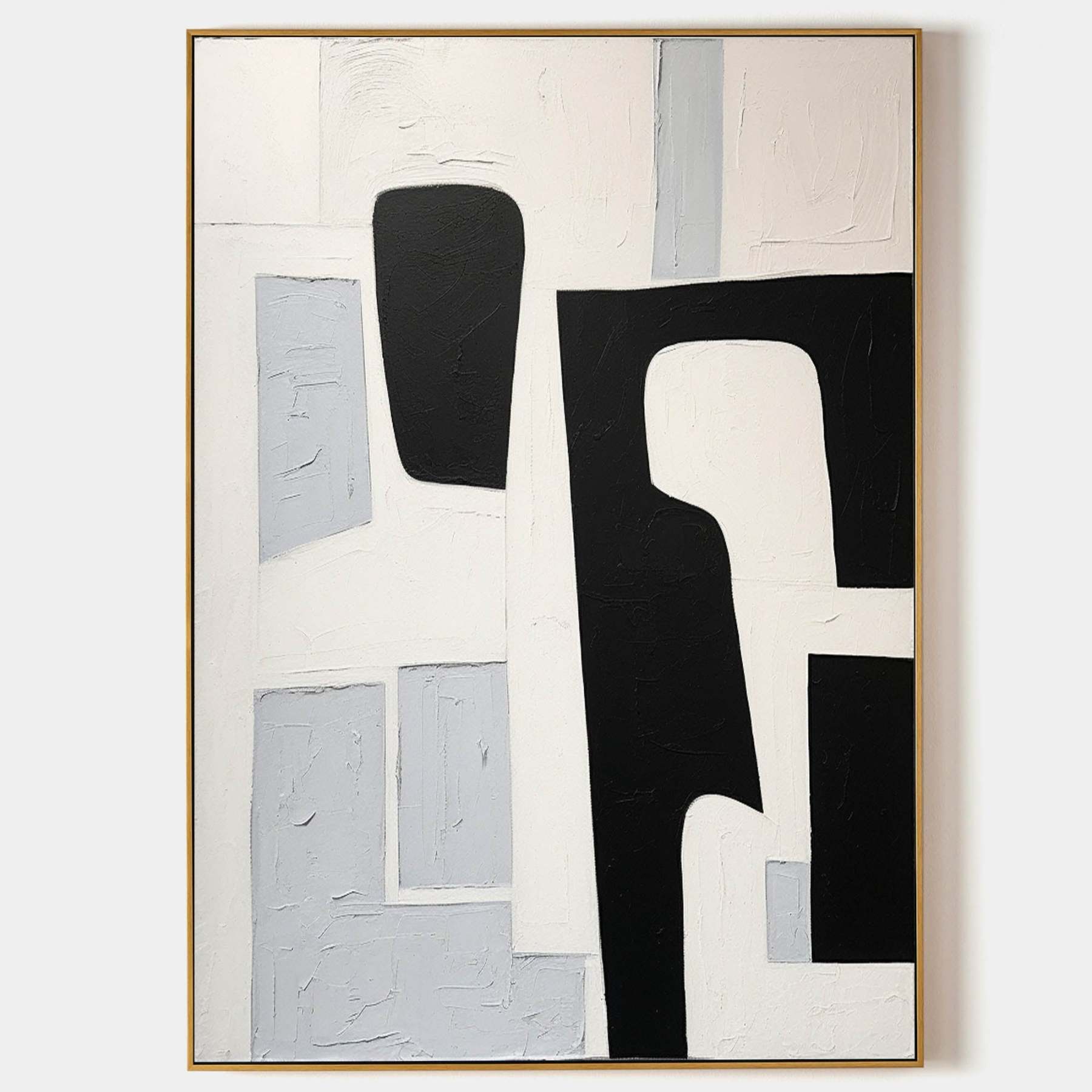 Contemporary Minimalist Art Painting hand - painted #HM160