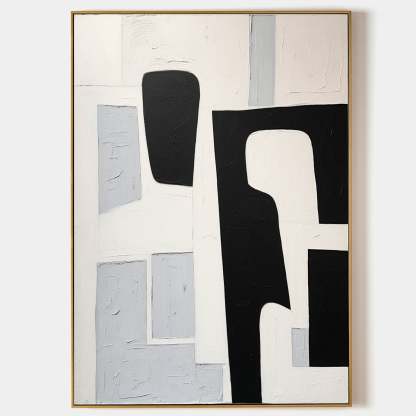 Contemporary Minimalist Art Painting hand - painted #HM160