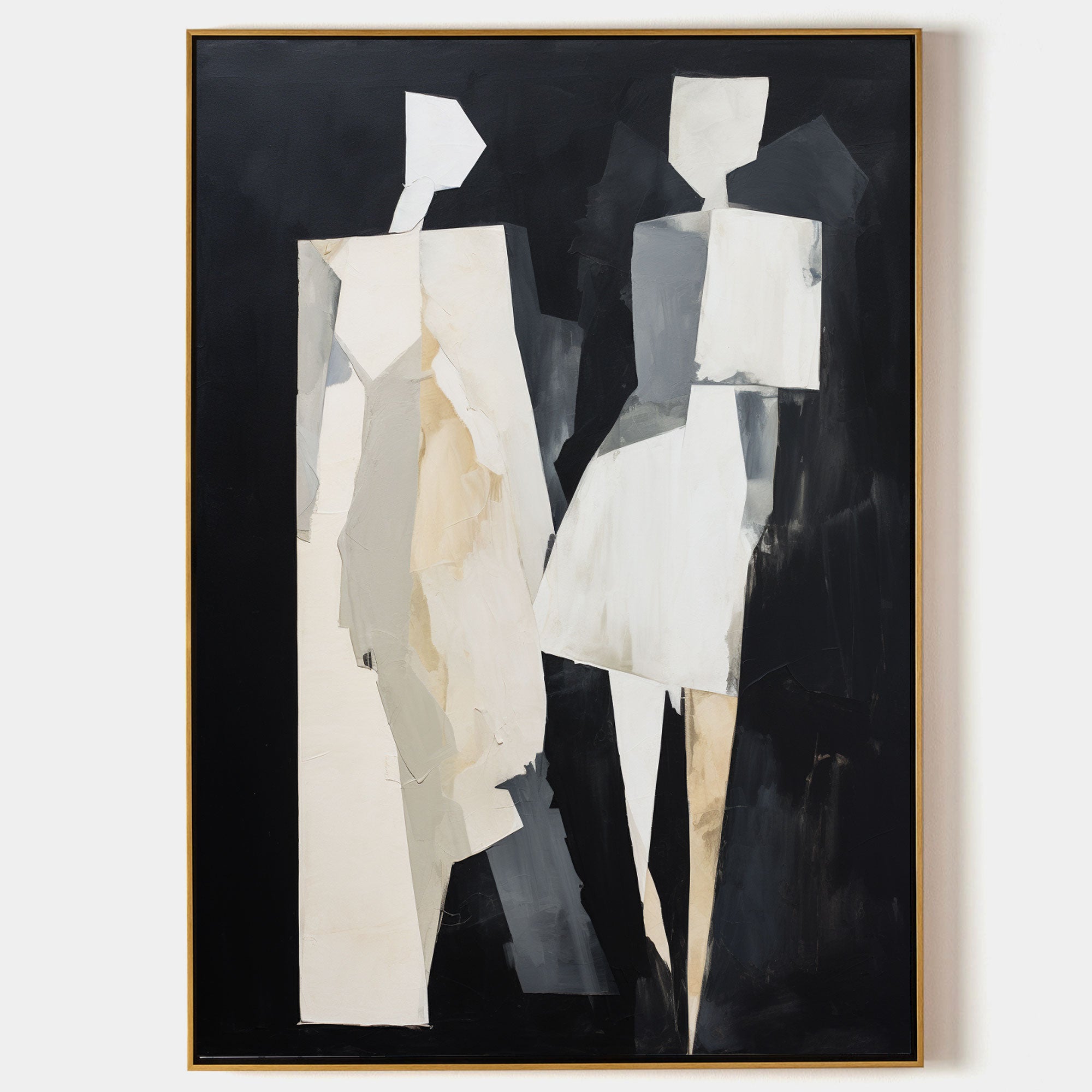 Contemporary Minimalist Art Painting hand - painted #HM595