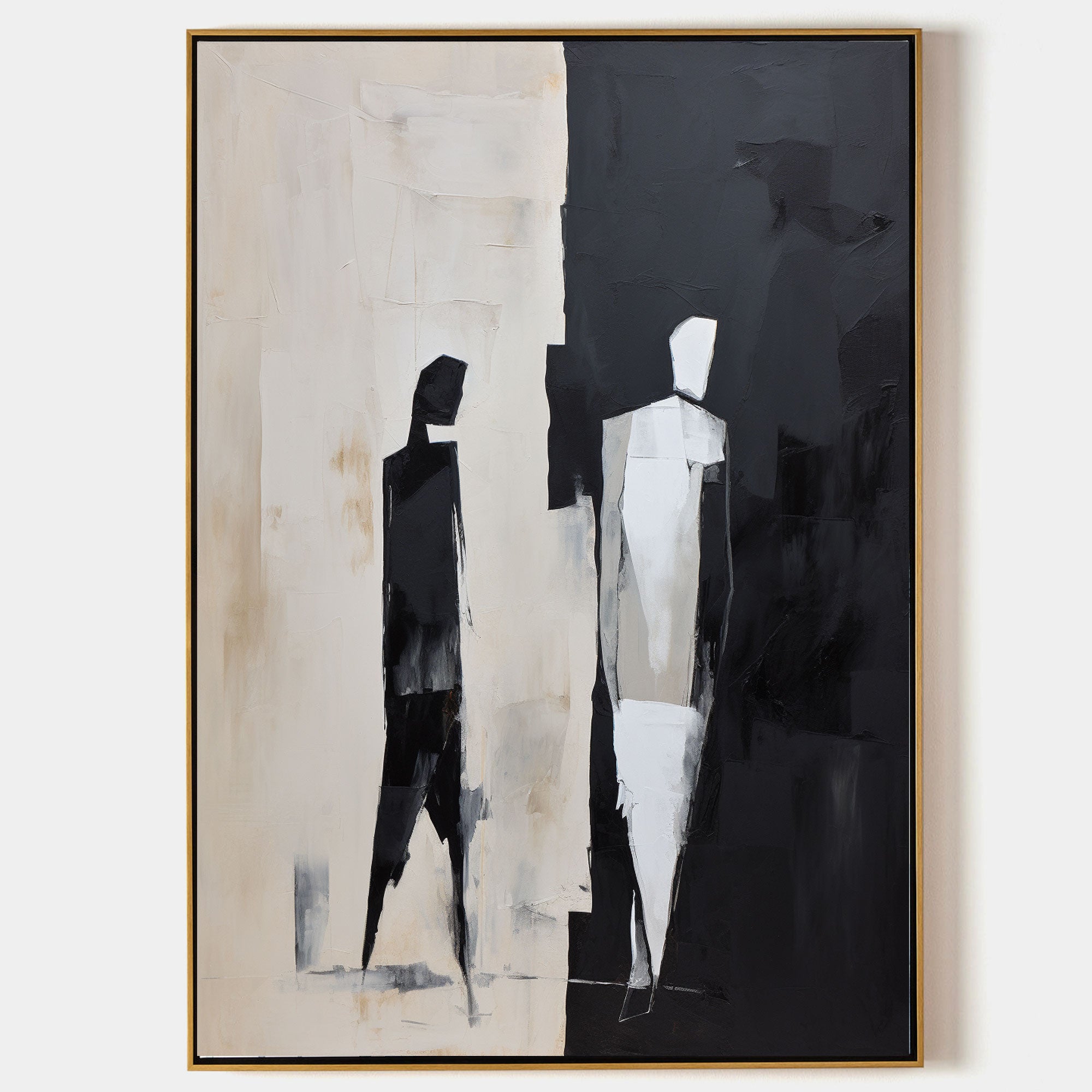 Contemporary Minimalist Art Painting hand - painted #HM176