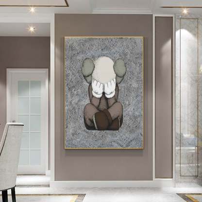 Pop Art Painting hand - painted #HM334-Homemural