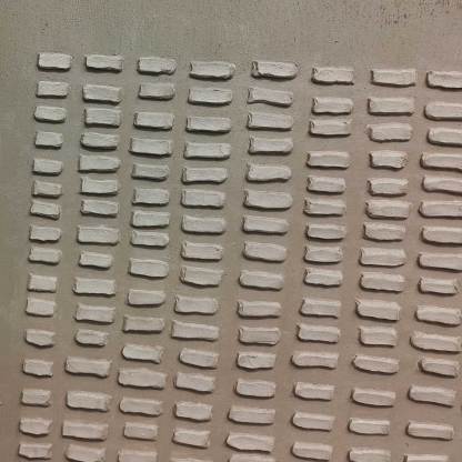 Plaster Art Painting hand - painted Set Of 2 #HM452-Homemural