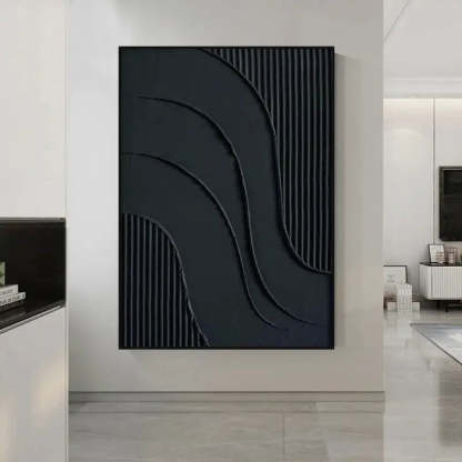 Plaster Art Painting hand - painted #HM1411
