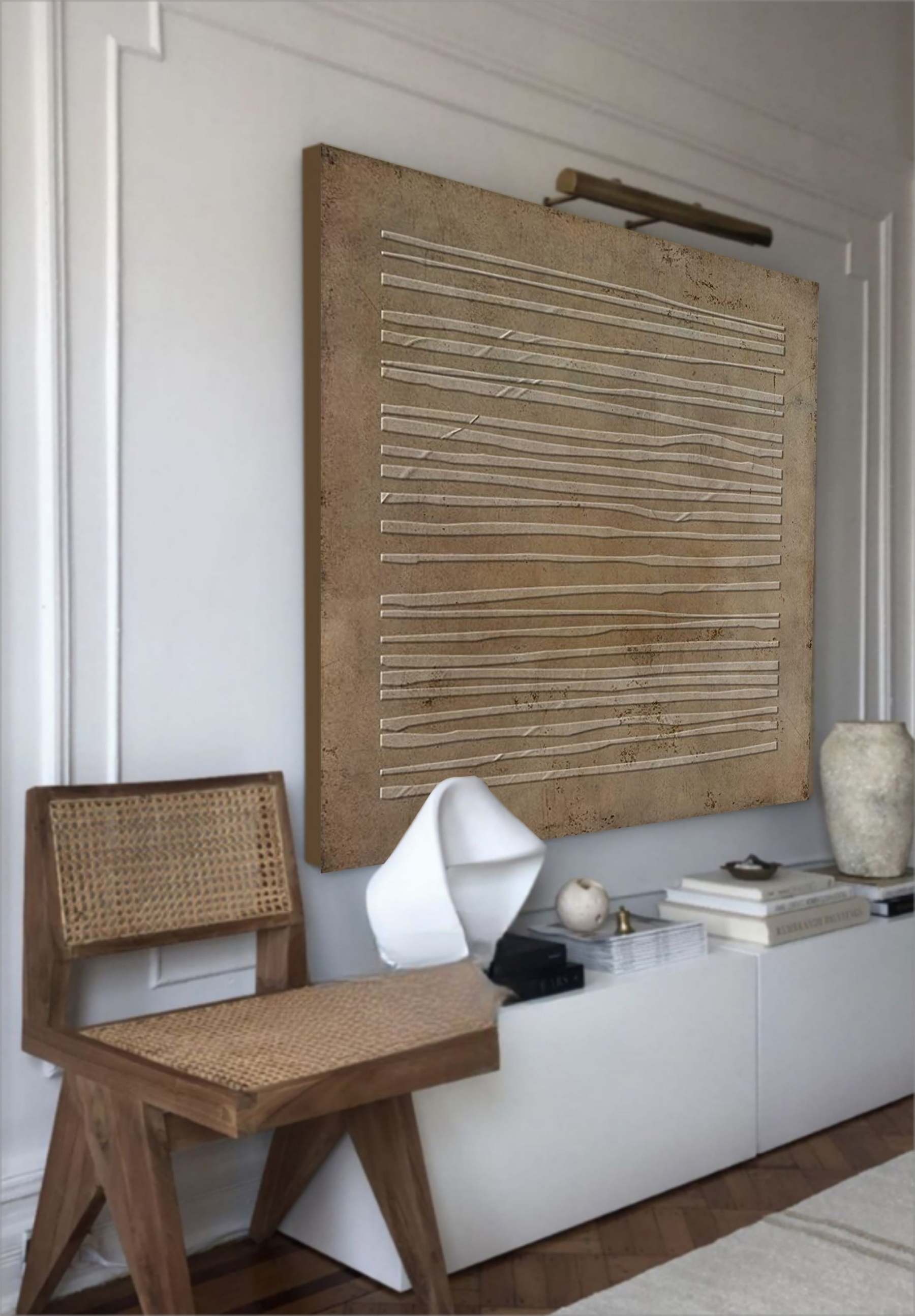 Wabi-Sabi Art Painting hand - painted #HM860-Homemural