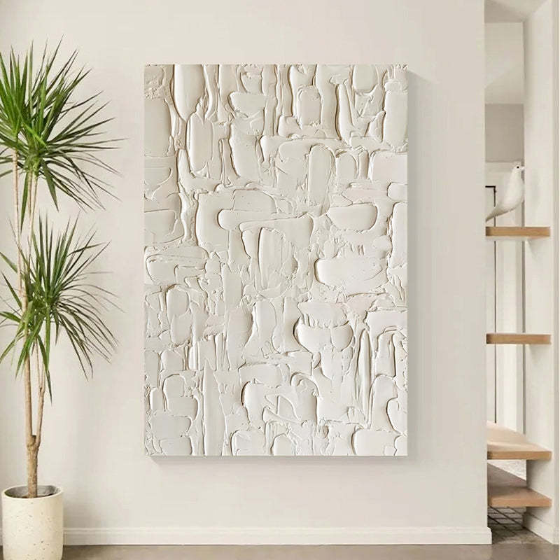 Plaster Art Painting hand - painted #HM111-Homemural