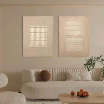 Abstract Painting Set Of 2 #SP070-Homemural