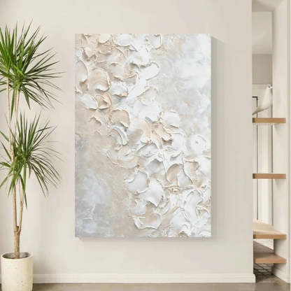 Plaster Art Painting hand - painted #HM708-Homemural