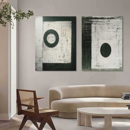 Abstract Painting Set Of 2 #SP151-Homemural
