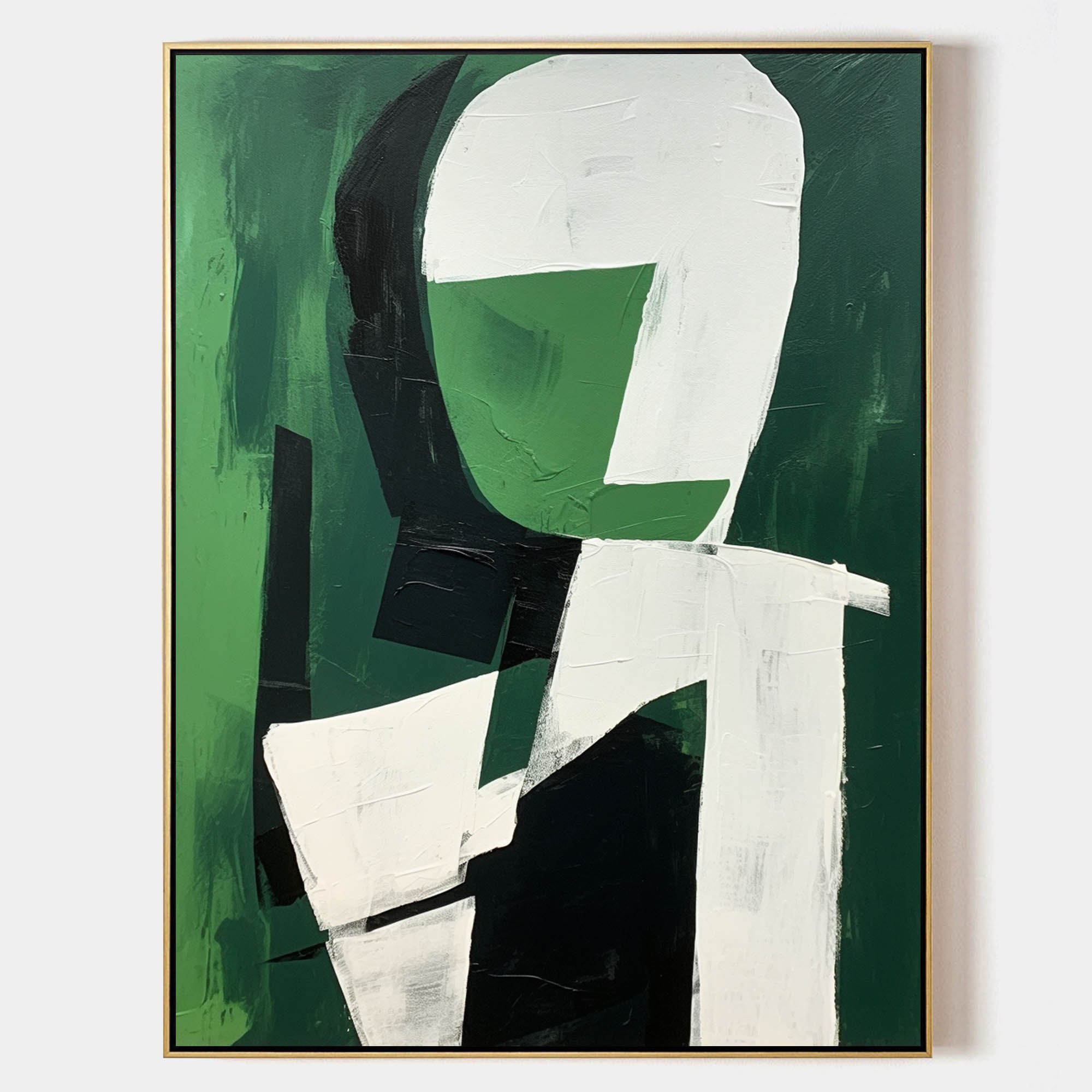 Contemporary Minimalist Art Painting hand - painted #HM568