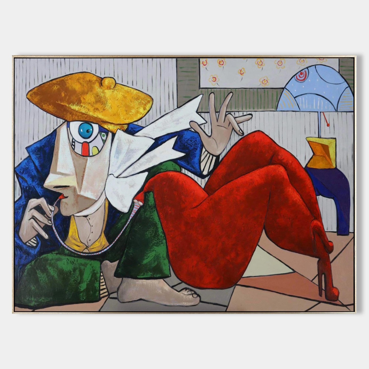 Pop Art Painting hand - painted #HM28