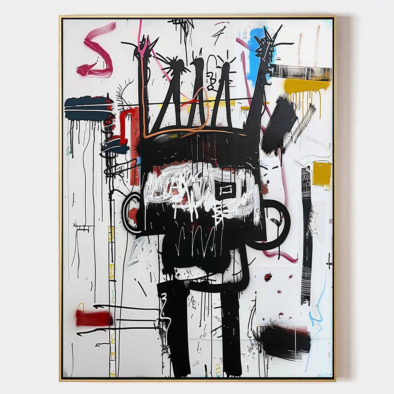 Abstract Graffiti Art Painting hand-painted #HM12