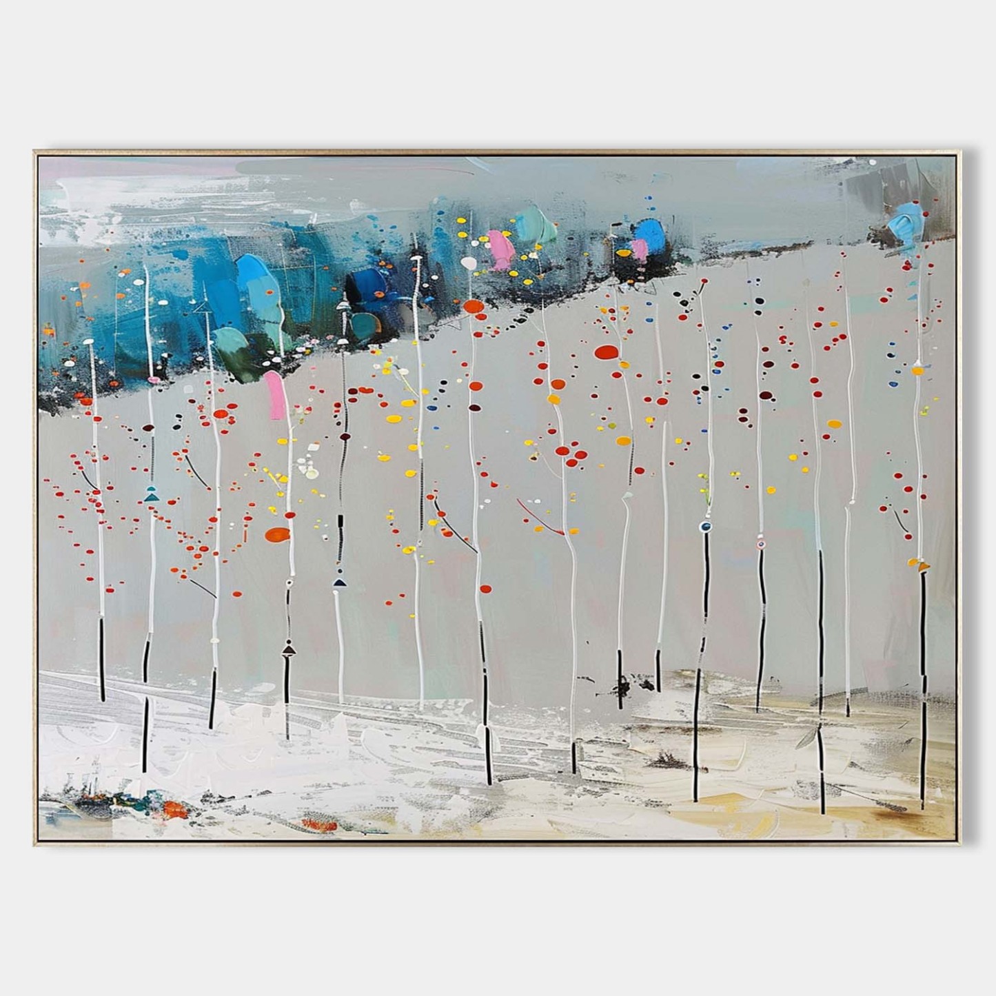 Landscape Art Painting hand-painted #HM1241