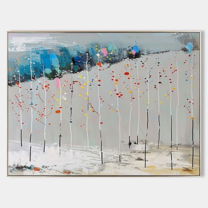 Landscape Art Painting hand-painted #HM1241