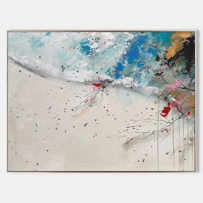 Landscape Art Painting hand-painted #HM1242