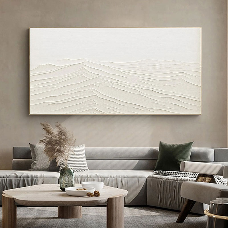 Plaster Art Painting hand - painted #HM1403