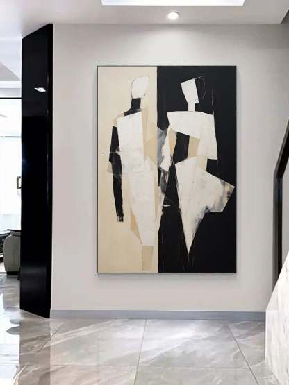 Contemporary Minimalist Art Painting hand - painted #HM136-Homemural