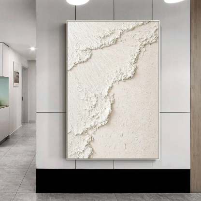 Plaster Art Painting hand - painted #HM1461