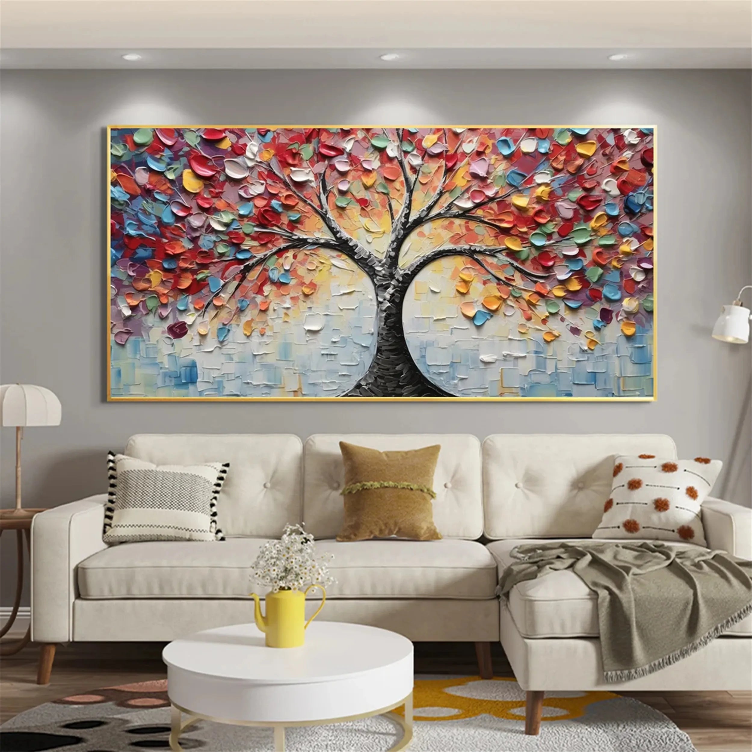 Colorful Paintings Art Painting hand - painted #HM1408