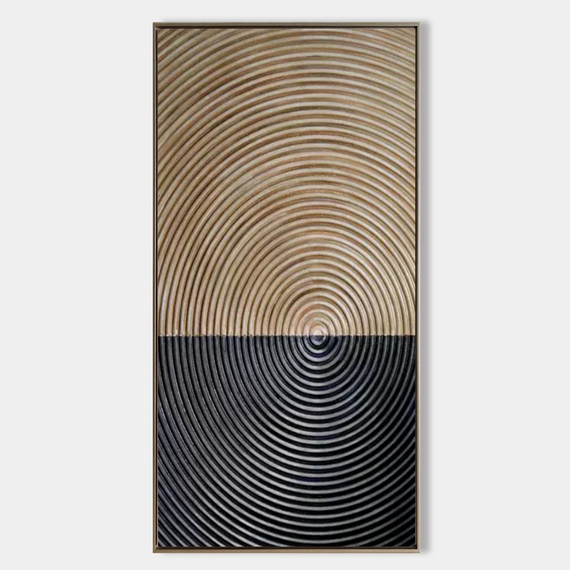 Plaster Art Painting hand - painted #HM560-Homemural