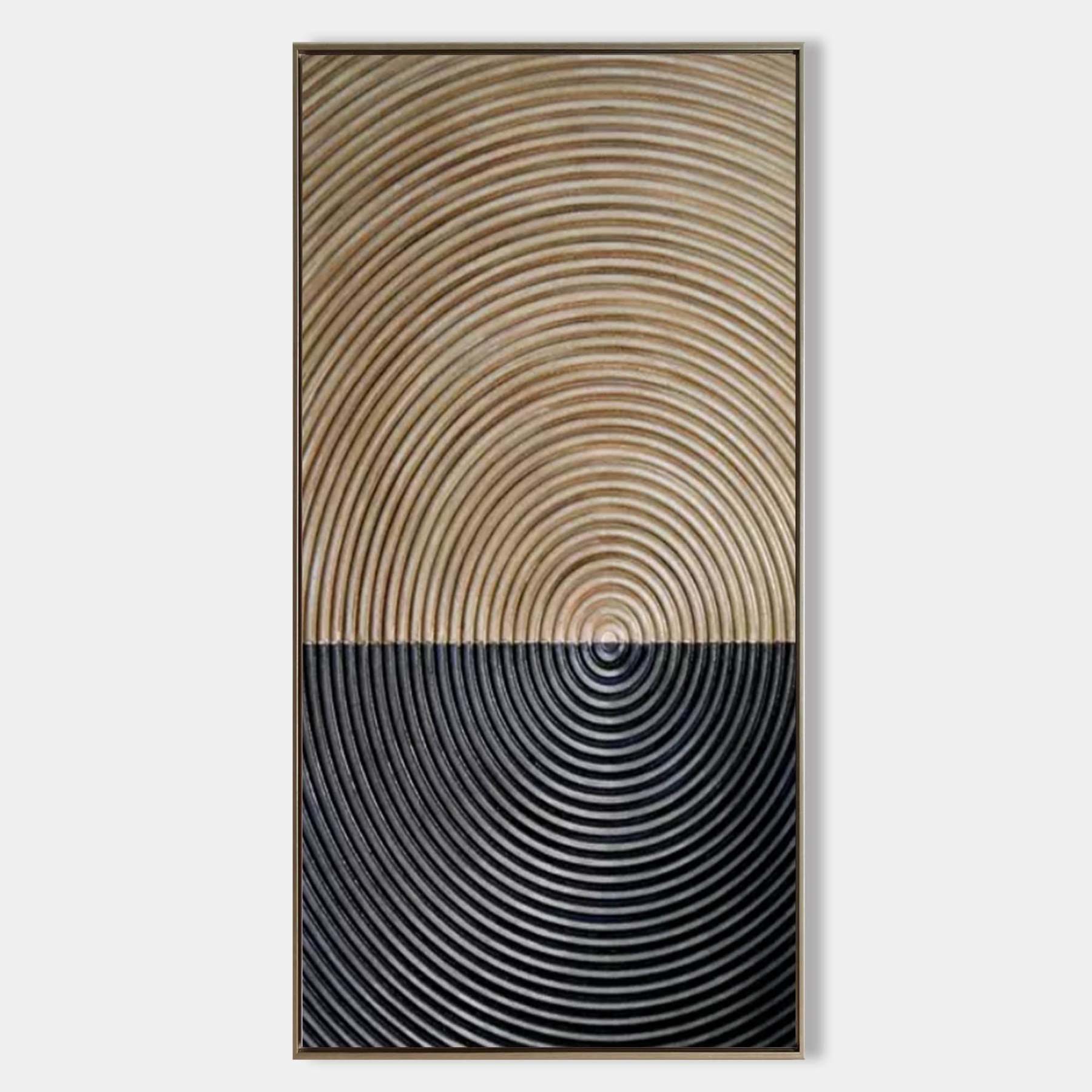 Plaster Art Painting hand - painted #HM560-Homemural