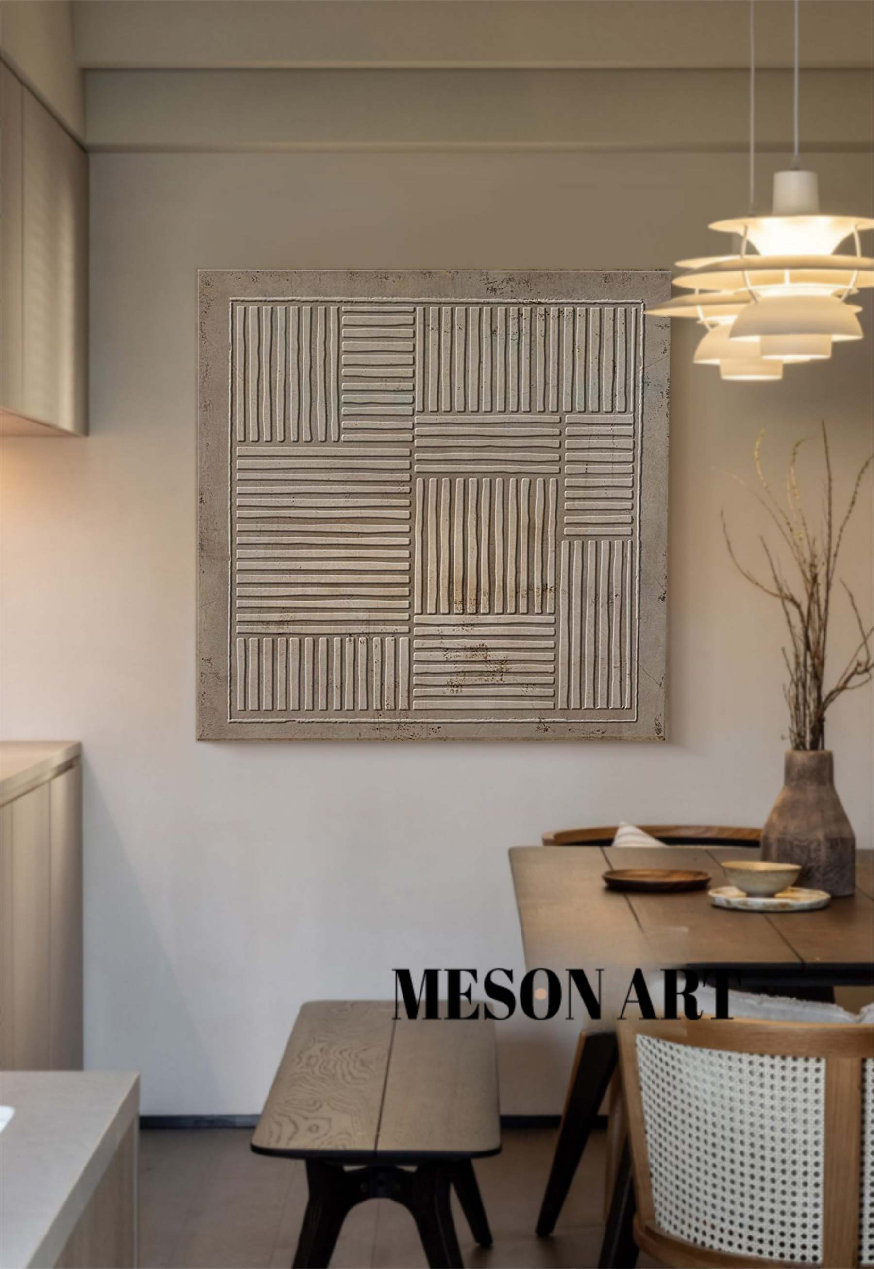 Wabi-Sabi Art Painting hand - painted #HM959-Homemural