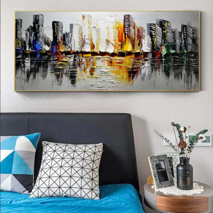 Colorful Paintings Art Painting hand - painted #HM1434