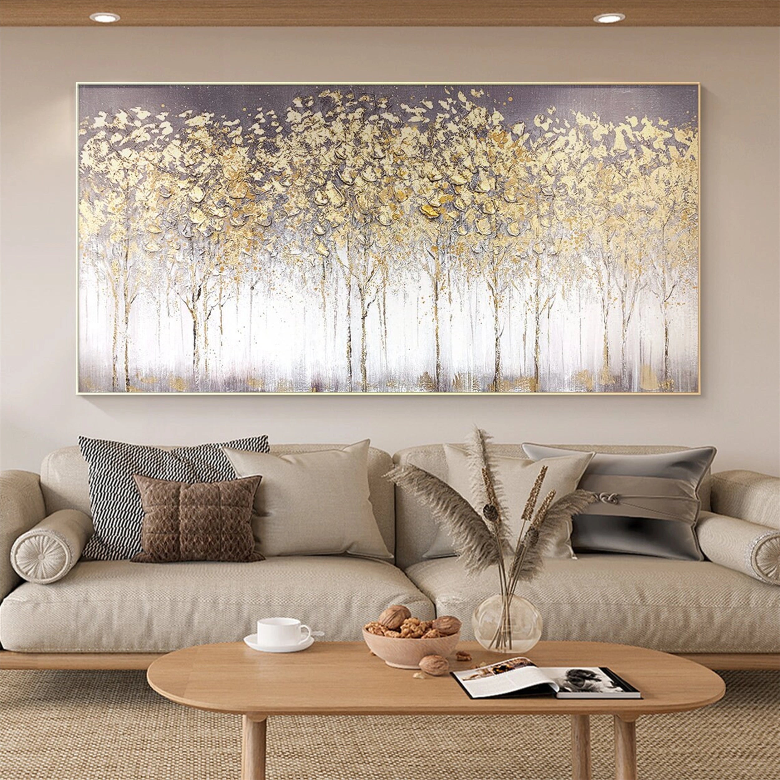 Landscape Art Painting hand-painted #HM1421