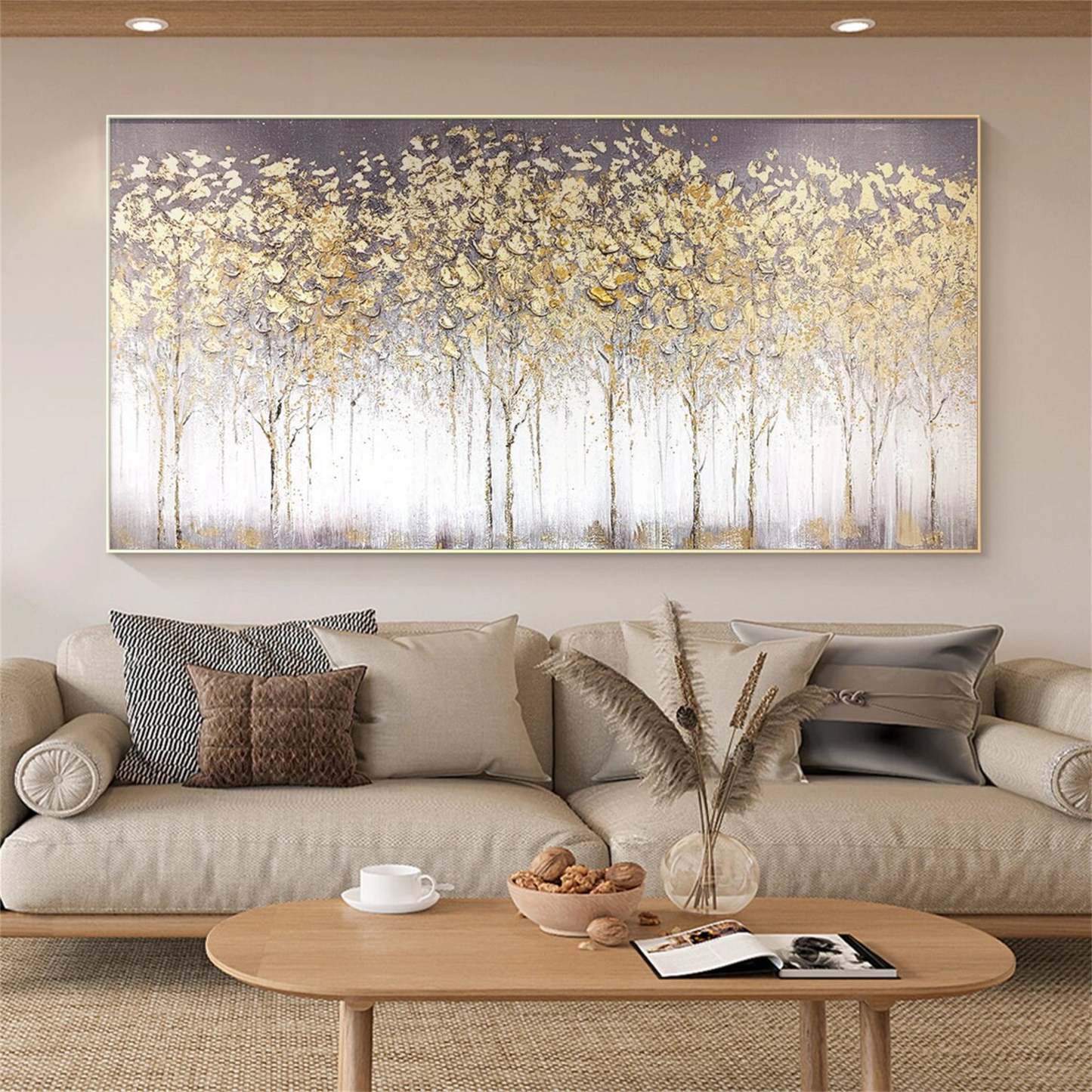 Landscape Art Painting hand-painted #HM1421