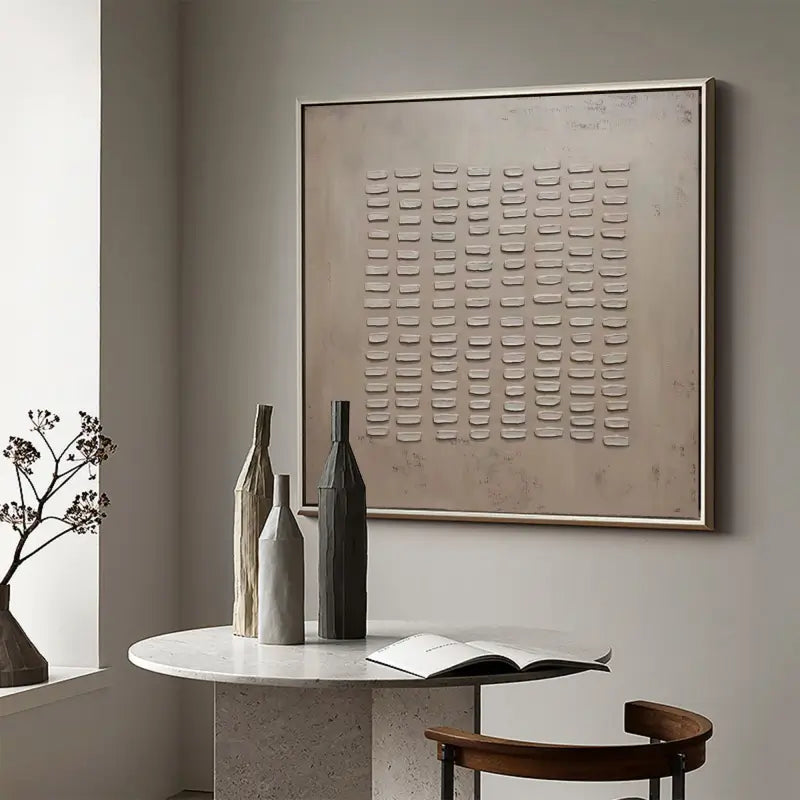 Wabi-Sabi Art Painting hand - painted #HM1436