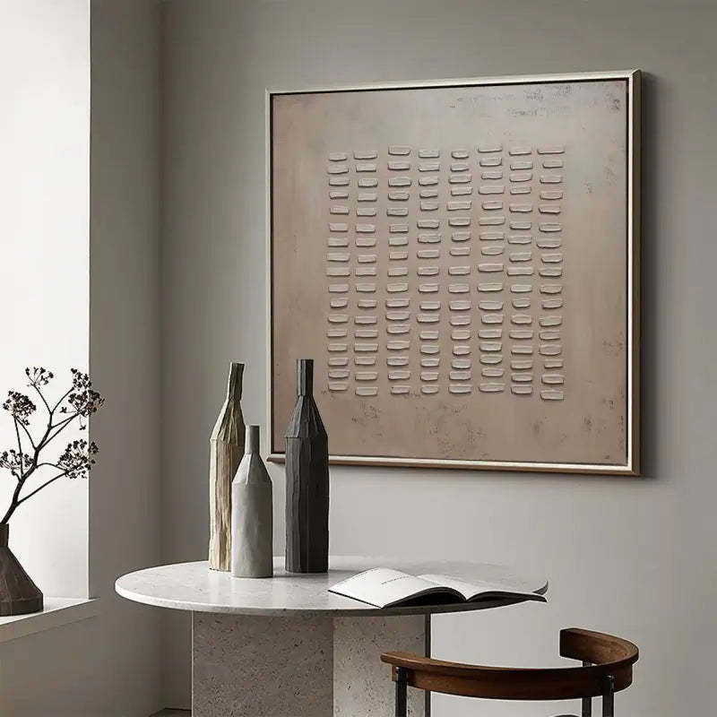 Wabi-Sabi Art Painting hand - painted #HM1436