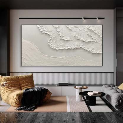 Plaster Art Painting hand - painted #HM1420