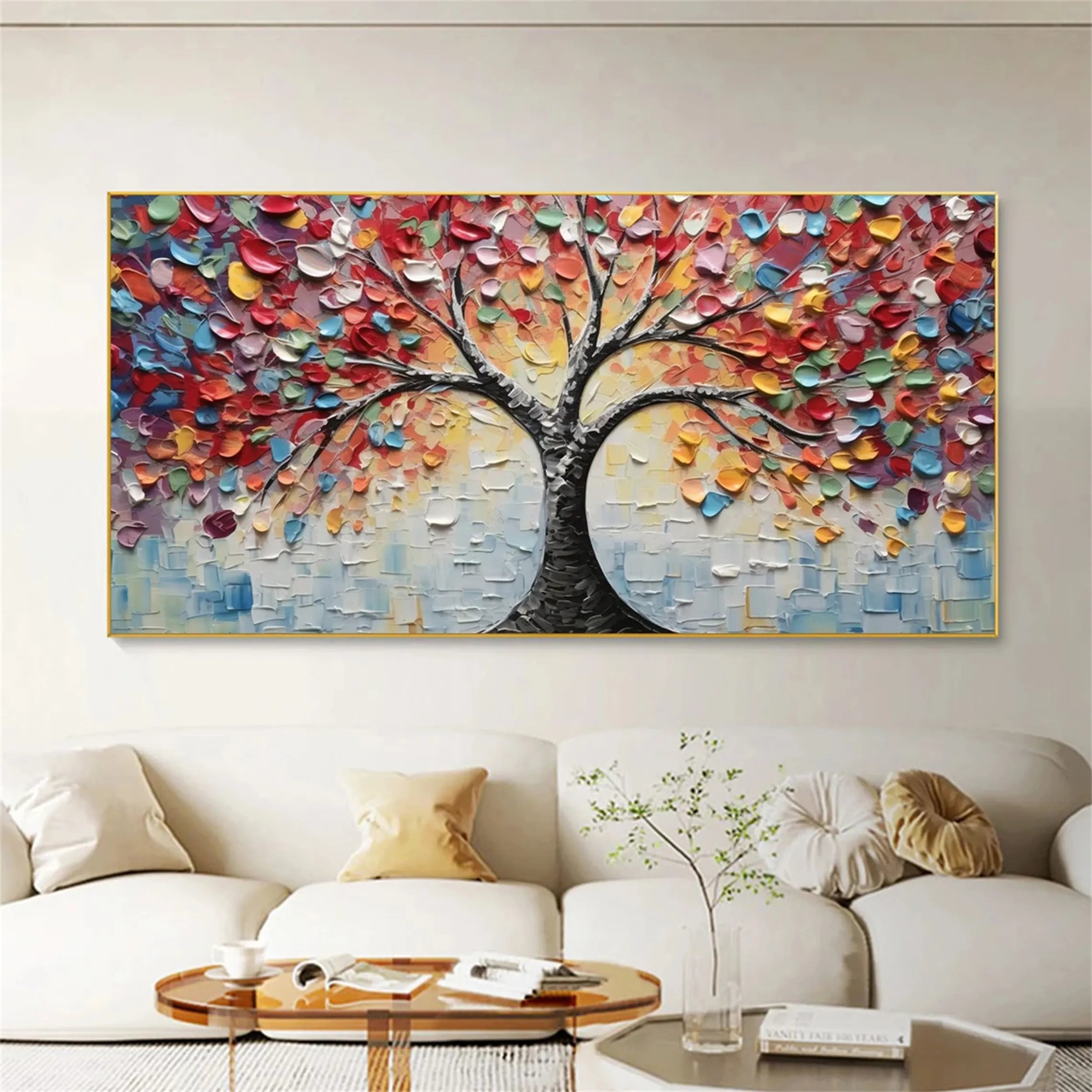 Colorful Paintings Art Painting hand - painted #HM1408