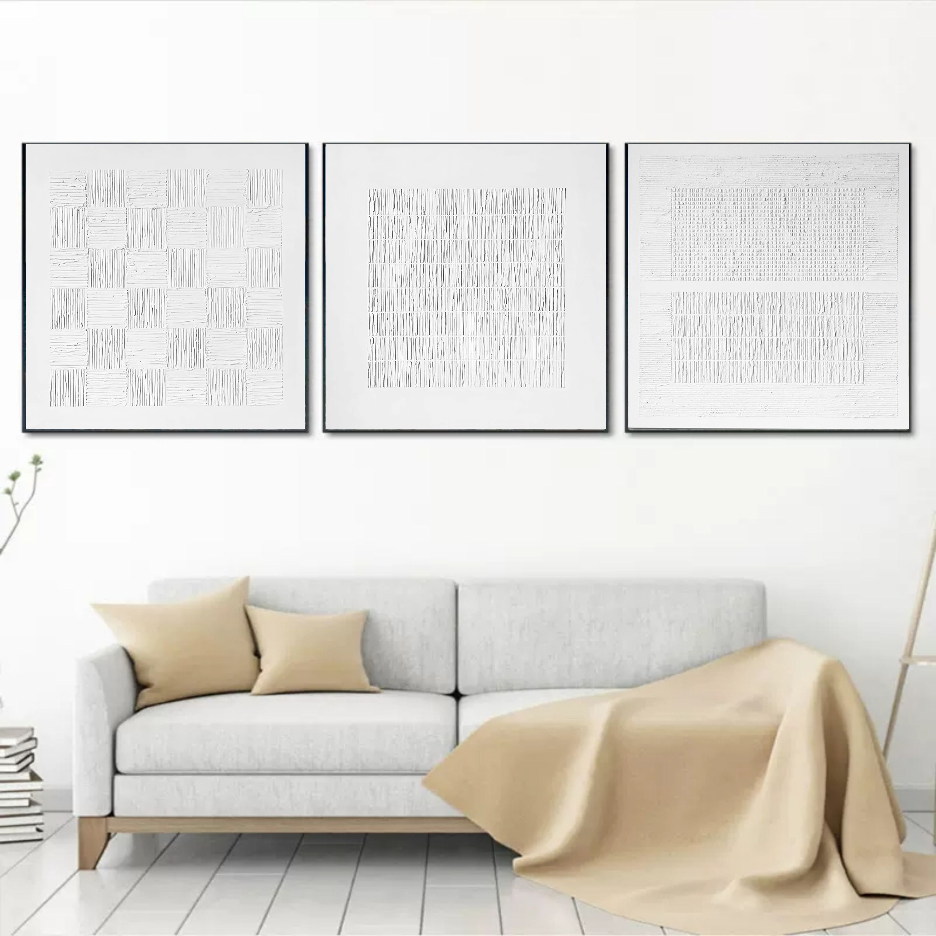 Abstract Painting Set Of 3 #SP031-Homemural