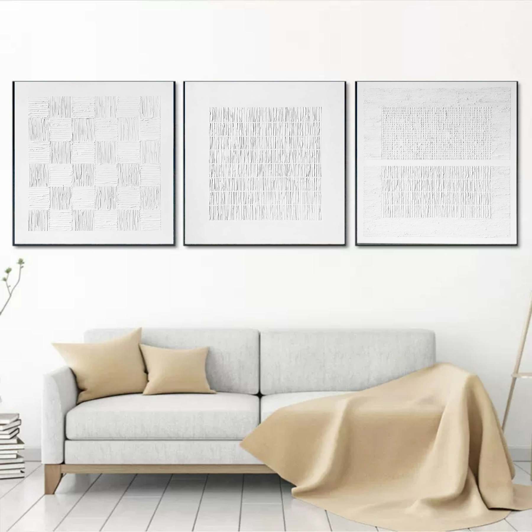 Abstract Painting Set Of 3 #SP031-Homemural