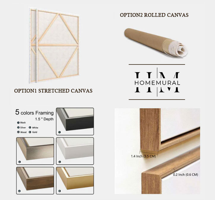 Plaster Art Painting hand - painted #HM99-Homemural