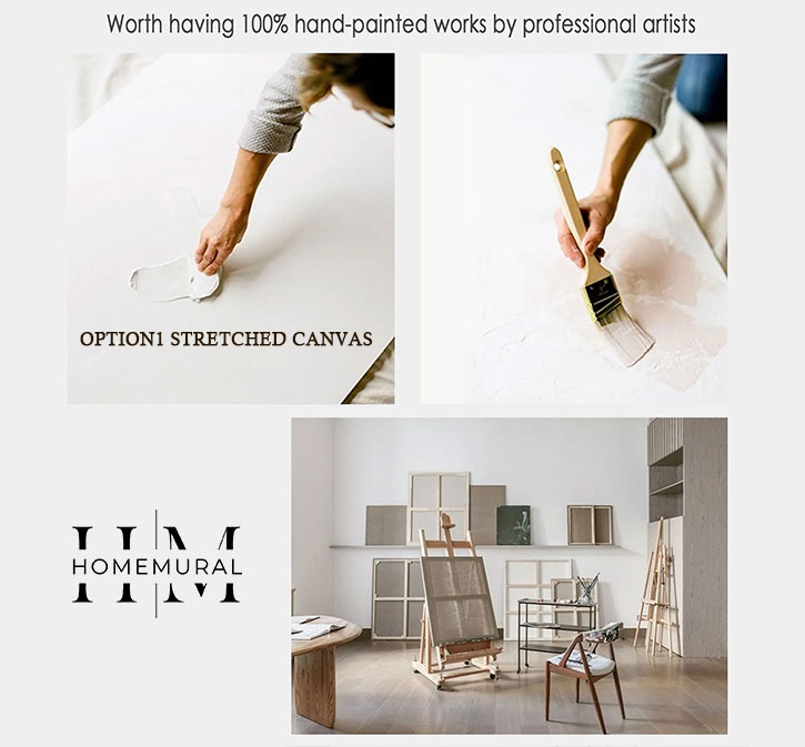 Landscape Art Painting hand-painted Set Of 2 #HM1344