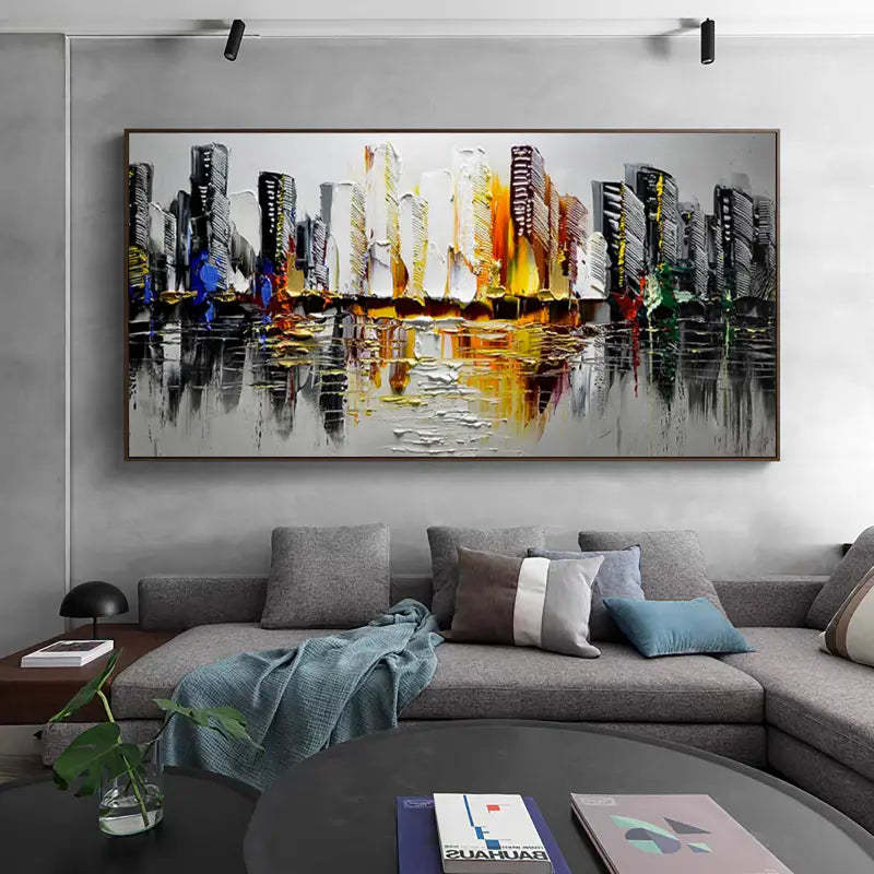 Colorful Paintings Art Painting hand - painted #HM1434