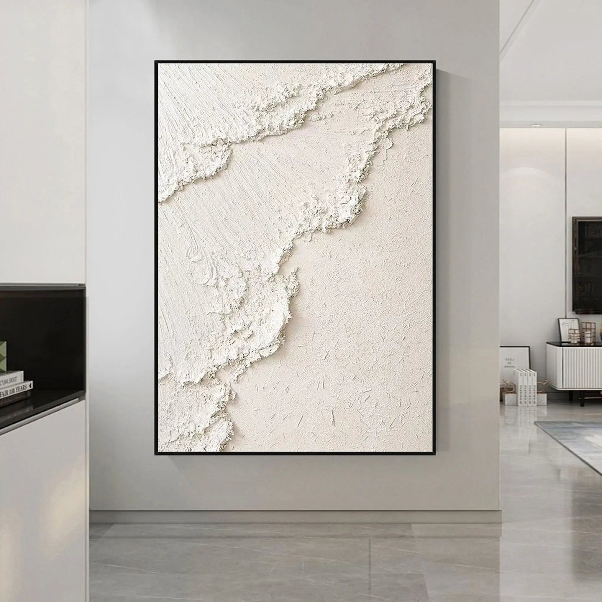 Plaster Art Painting hand - painted #HM1461