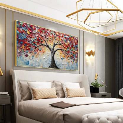 Colorful Paintings Art Painting hand - painted #HM1408