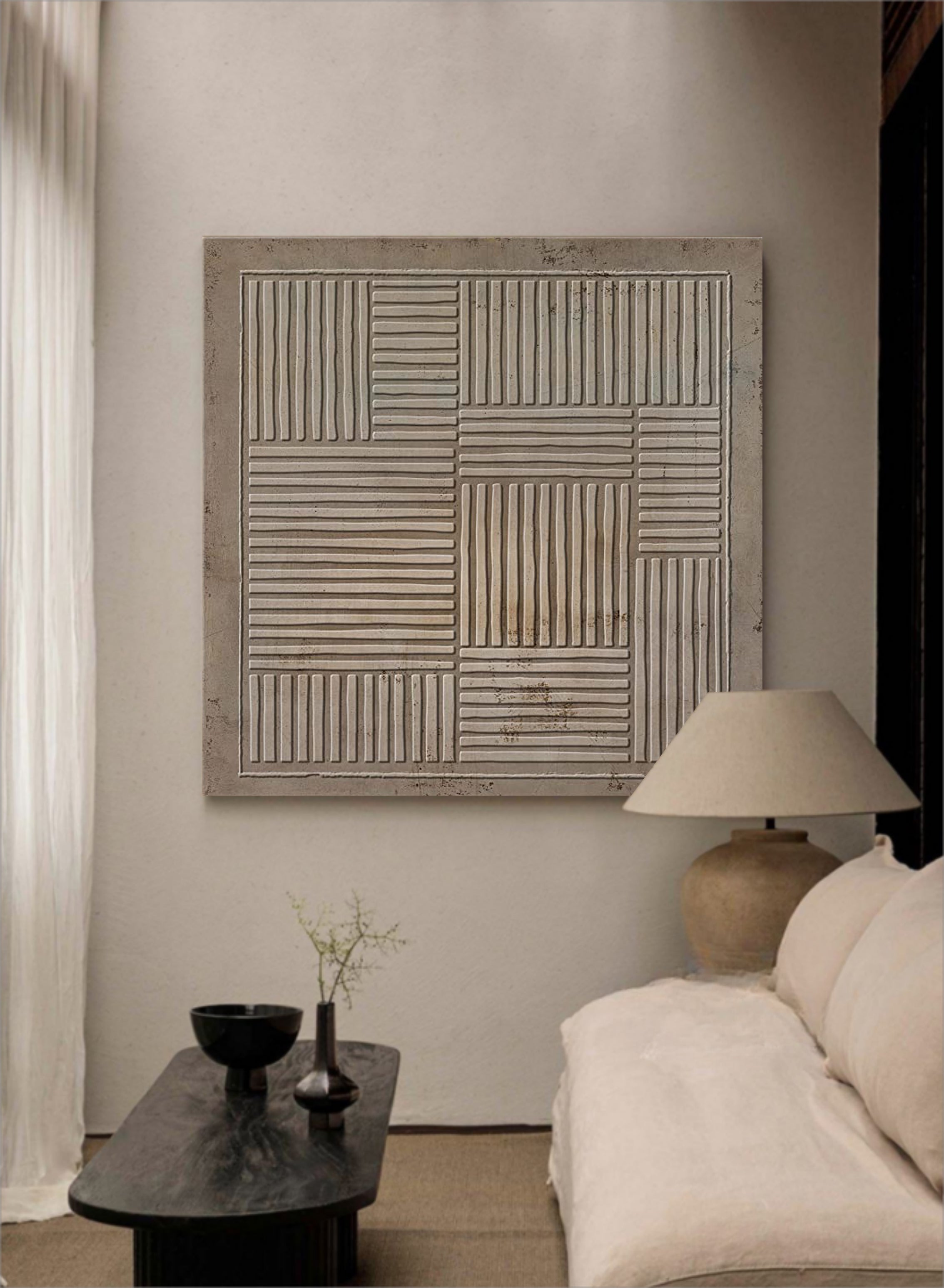 Wabi-Sabi Art Painting hand - painted #HM959-Homemural