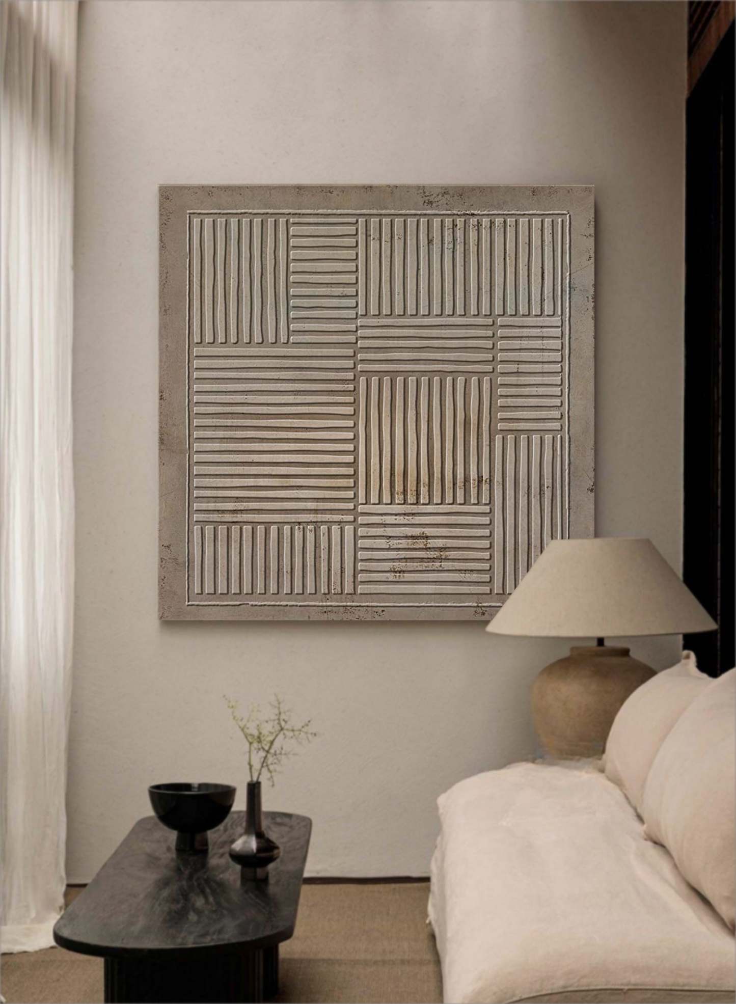 Wabi-Sabi Art Painting hand - painted #HM959-Homemural